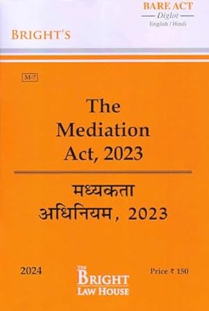 Mediation Act, 2023 (Diglot) [English/Hindi]